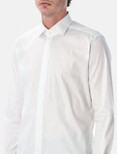 Xacus cotton poplin sartorial shirt - | Spazio Pritelli