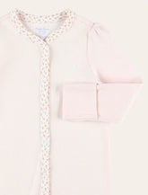 Polo Ralph Lauren baby girl floral-trim cotton coverall - | Spazio Pritelli