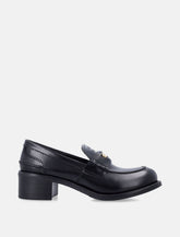 Miu Miu Leather Penny Loafers - | Spazio Pritelli