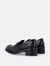 Miu Miu Leather Penny Loafers - | Spazio Pritelli