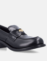 Miu Miu Leather Penny Loafers - | Spazio Pritelli