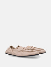 Miu Miu Ruches leather loafers - | Spazio Pritelli