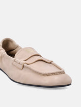 Miu Miu Ruches leather loafers - | Spazio Pritelli