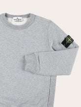 Stone Island Junior Compass cotton sweatshirt - | Spazio Pritelli