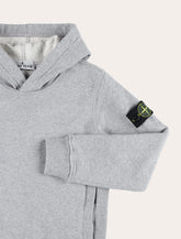 Stone Island Junior cotton hooded sweatshirt - | Spazio Pritelli