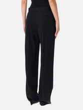 Stella McCartney pleated straight wool trousers - | Spazio Pritelli