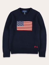 Polo Ralph Lauren American Flag cotton sweater - | Spazio Pritelli
