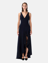 Stella McCartney frill long dress - | Spazio Pritelli