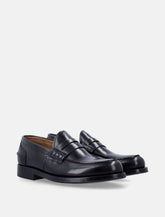 Green George polished leather loafers - | Spazio Pritelli