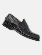 Green George polished leather loafers - | Spazio Pritelli