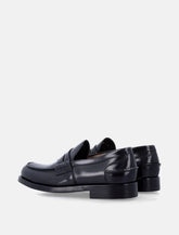 Green George polished leather loafers - | Spazio Pritelli