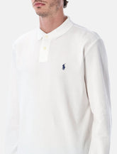 Polo Ralph Lauren long-sleeve cotton piqué polo shirt custom slim-fit - | Spazio Pritelli