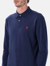 Polo Ralph Lauren long-sleeve cotton piqué polo shirt custom slim-fit - | Spazio Pritelli