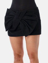 7 For All Mankind bow mini skirt - | Spazio Pritelli