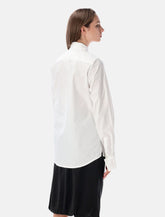 7 For All Mankind poplin bow shirt - | Spazio Pritelli