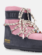 Moon Boot x Guest in Residence Icon Low suede beads boots - | Spazio Pritelli