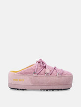 Moon Boot x Guest in Residence pink EVX knit mule - | Spazio Pritelli
