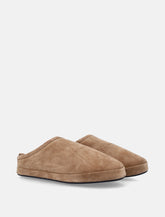 Balenciaga Beige Suede Mules - | Spazio Pritelli
