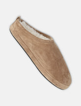 Balenciaga Beige Suede Mules - | Spazio Pritelli