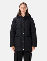 Burberry quilted nylon parka - | Spazio Pritelli