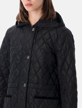Burberry quilted nylon parka - | Spazio Pritelli