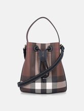 Burberry mini Check bucket bag - BURBERRY LONDON