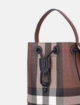 Burberry mini Check bucket bag - | Spazio Pritelli