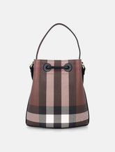 Burberry mini Check bucket bag - | Spazio Pritelli