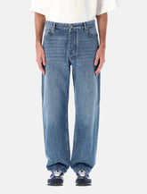 Bottega Veneta wide-leg cotton jeans - | Spazio Pritelli
