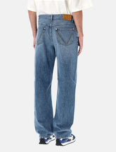Bottega Veneta wide-leg cotton jeans - | Spazio Pritelli