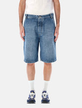 Bottega Veneta cargo denim shorts - | Spazio Pritelli