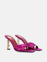 Saint Laurent Contrast Sole Opyum Mules - | Spazio Pritelli