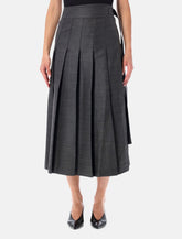 Róhe wool blend wrap skirt - | Spazio Pritelli