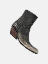 Balenciaga Memphis worn leather ankle boots - | Spazio Pritelli