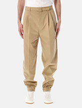 Saint Laurent slim-fit technical cotton pants - | Spazio Pritelli