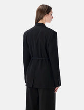 Balenciaga black wool Wrap tailored jacket - | Spazio Pritelli