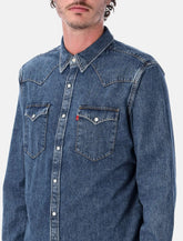 Levi's Barstow Western denim shirt - | Spazio Pritelli