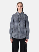 Bottega Veneta Cloudy suede shirt - | Spazio Pritelli