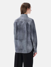 Bottega Veneta Cloudy suede shirt - | Spazio Pritelli