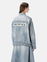 Giacca in denim regular fit Balenciaga - | Spazio Pritelli