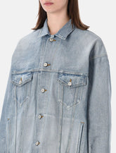 Giacca in denim regular fit Balenciaga - | Spazio Pritelli