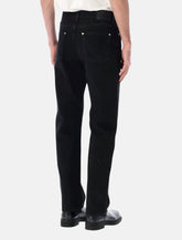 Bottega Veneta black straight leg jeans - | Spazio Pritelli