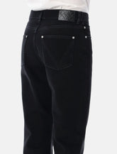 Bottega Veneta black straight leg jeans - | Spazio Pritelli