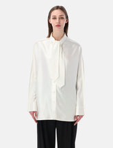 Bottega Veneta fluid silk satin shirt - | Spazio Pritelli