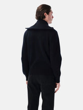 Bottega Veneta wool and cotton zip-up cardigan - | Spazio Pritelli
