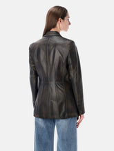 Sword 6.6.44 rub off leather - | Spazio Pritelli