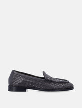 Bottega Veneta Silenzio leather loafers - | Spazio Pritelli