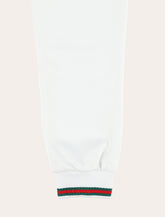 Gucci girl's jersey trousers with Web trim - | Spazio Pritelli
