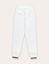 Gucci girl's jersey trousers with Web trim - | Spazio Pritelli
