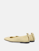 Bottega Veneta Charlotte Intrecciato ballerinas - | Spazio Pritelli